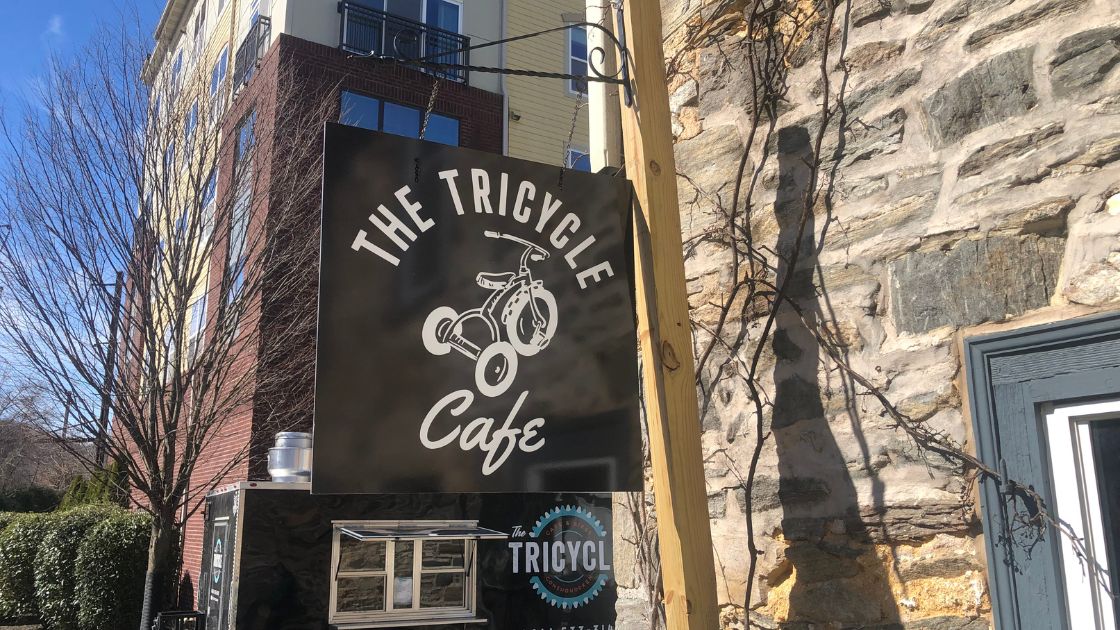 The Tricycle Cafe & Bicycle Shop in Audubon