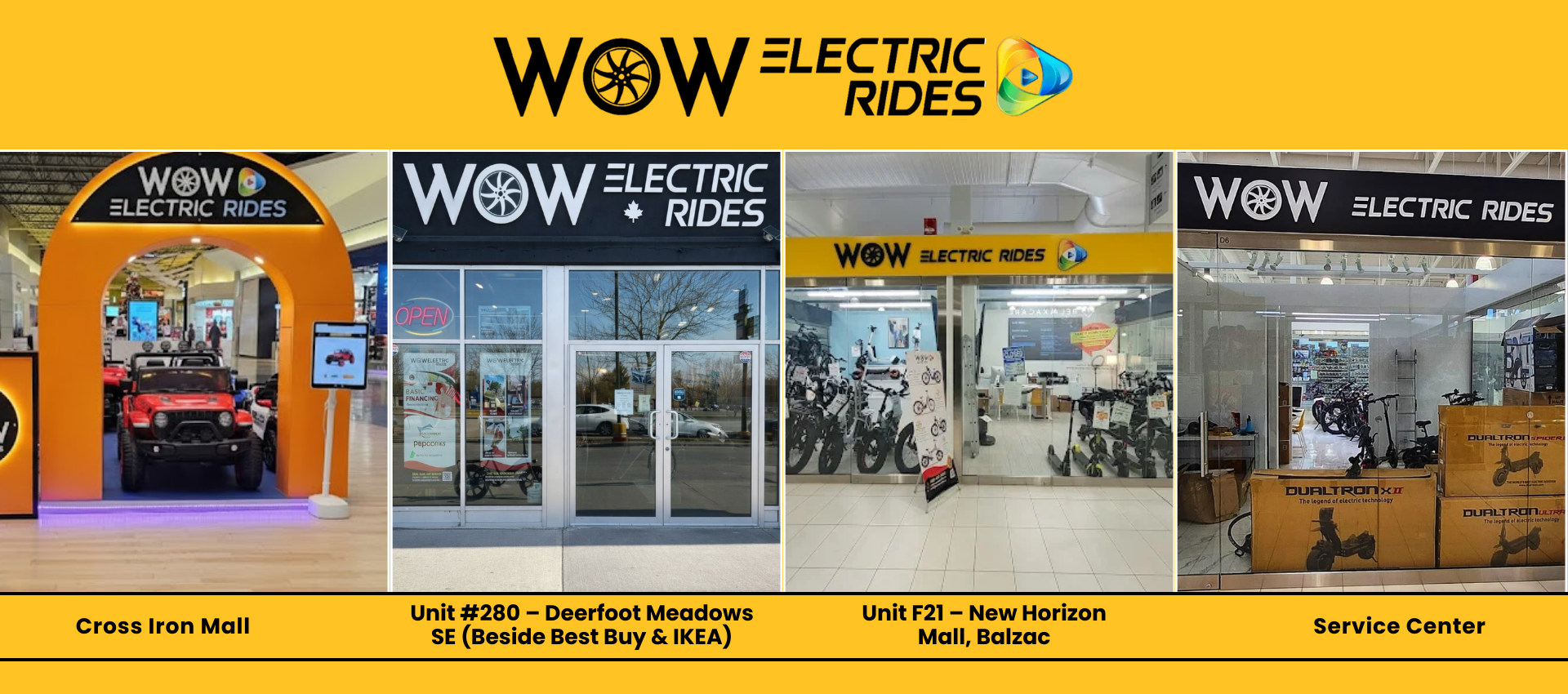 WOW Electric Rides in Calgary