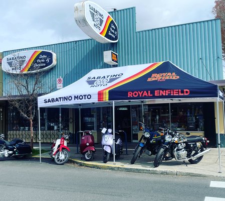 Sabatino Moto - Royal Enfield PDX in Drain