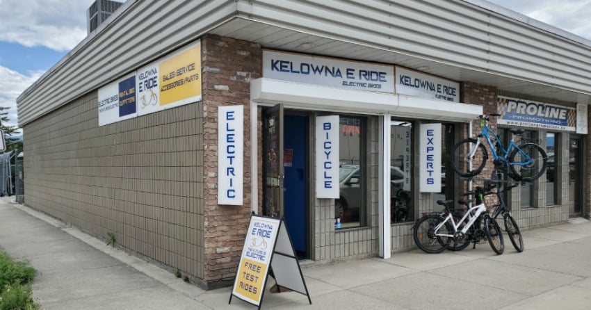 Kelowna E Ride in Kelowna