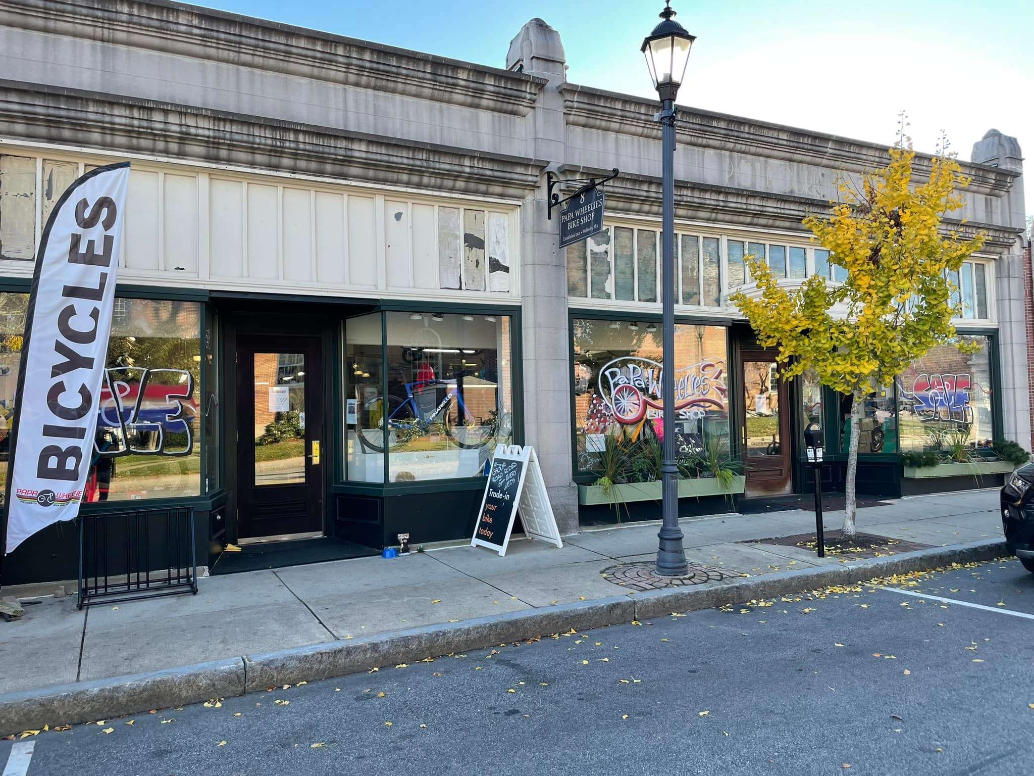 Papa Wheelie's Bicycle Shop in Newmarket