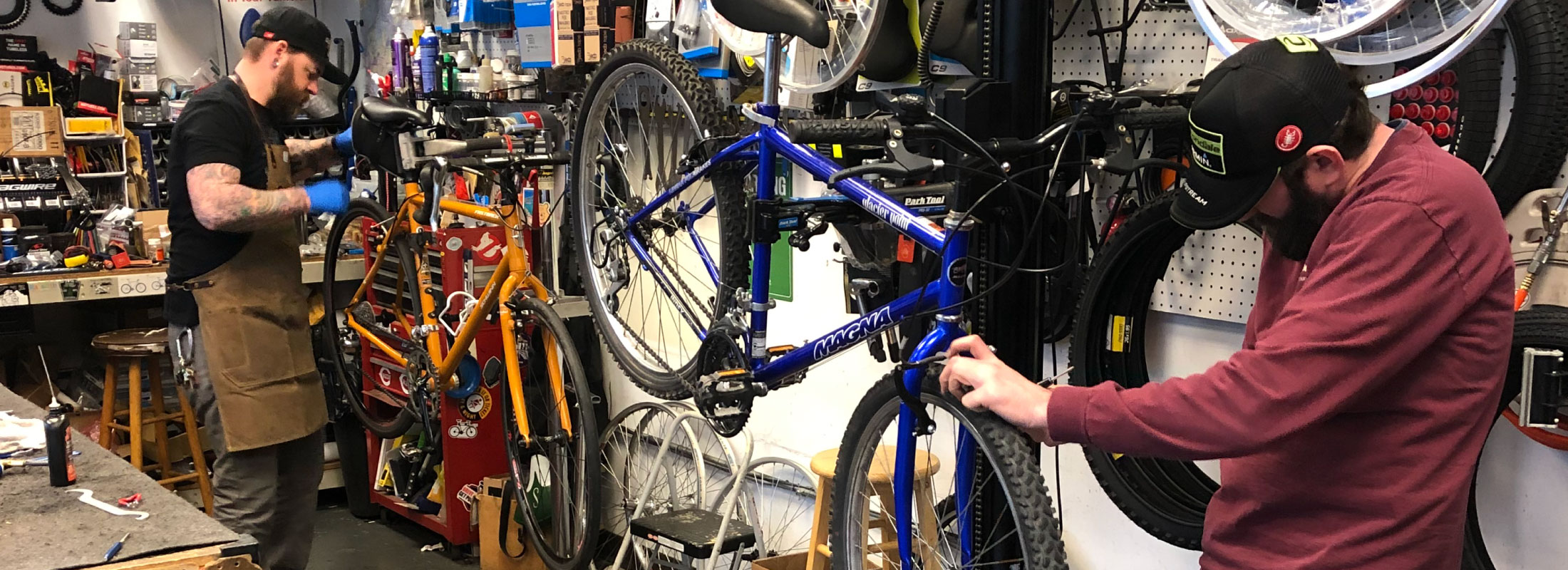 The Garage OTR Bicycle Service Shop in Trenton