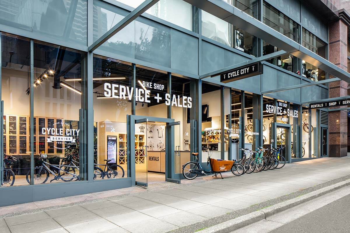Cove Bikes in Vancouver