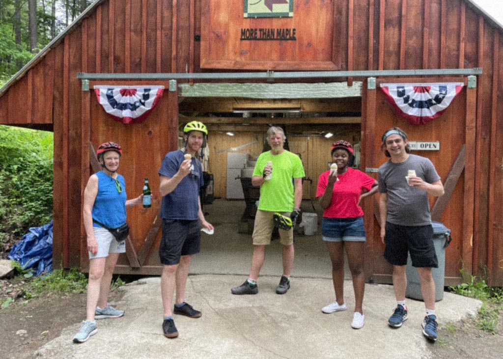 Vermont Bike & Brew in Weathersfield